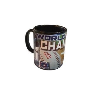 World Series Cardinals 2006 Licensed Black Ceramic Cup